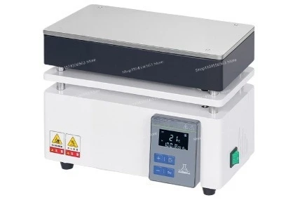 Graphite Top Hot Plate with Adjustable Temperature Control, Stainless Steel Laboratory Heating Station