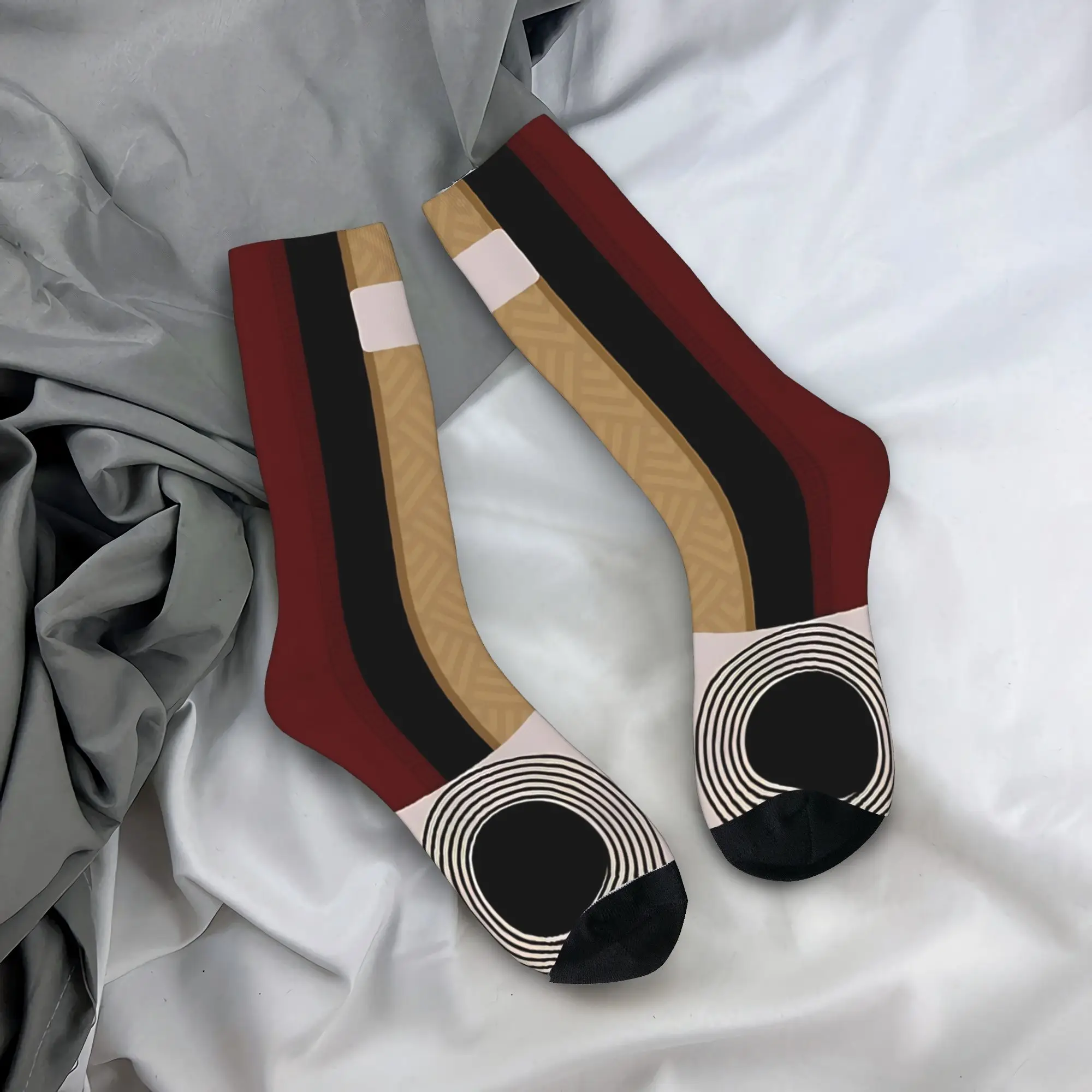 

Sage Scroll Socks Ninja Scroll Printed Stockings Anti Slip Couple Socks Warm Soft Winter Casual Outdoor Socks