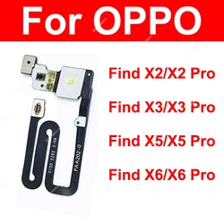 FlashLight Sensor Flex For OPPO Find X X2 X3 X5 X6 Pro Ambient Proximity Flashlight Microphone Flex Cable Parts