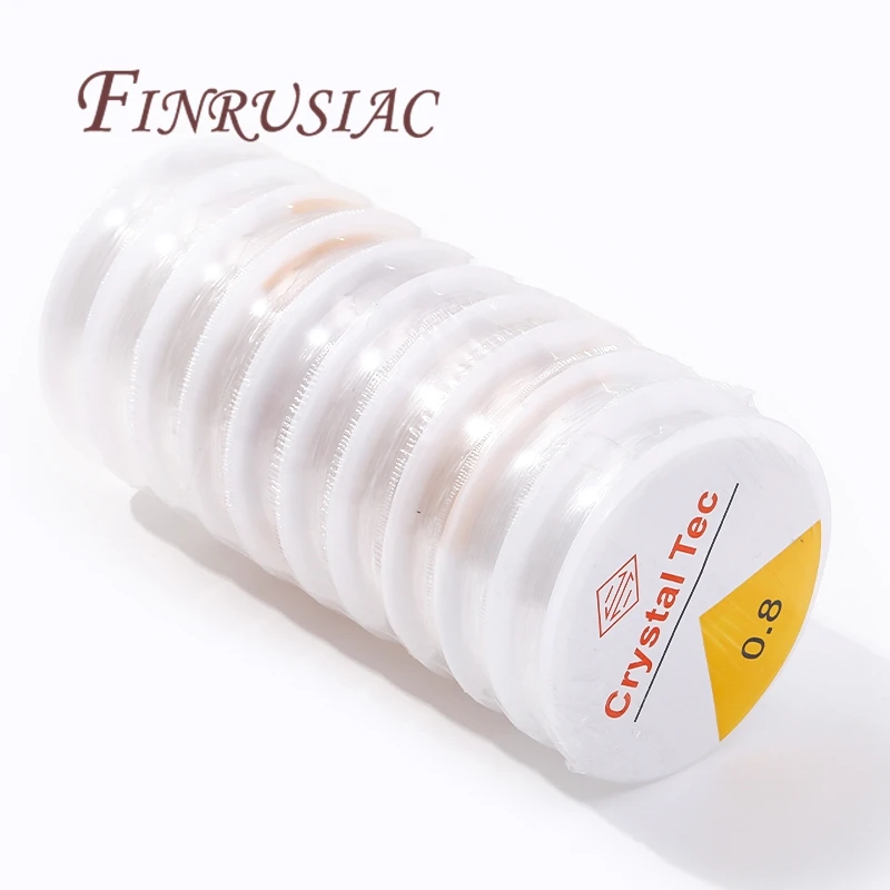 Kalınlığı 0.4-1 MM Güçlü Elastik Kristal Boncuk Konu Kordon Takı Yapımı Kolye Bilezik DIY Boncuk Dize Gerilebilir