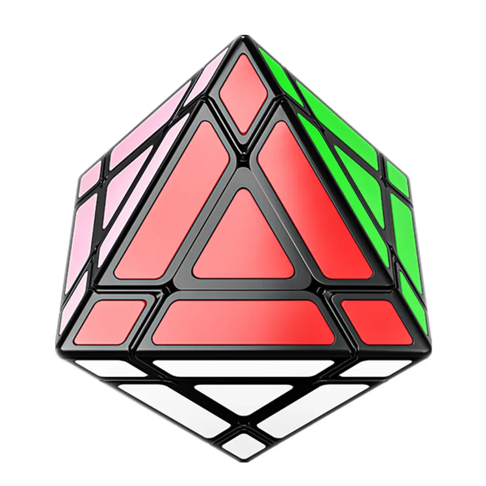 New Fan Xin Fun FTO Rotating Octahedron 3x3 Hexagonal Prism Shaped Cube Speed Tricks Cubo Magico Educational Toy Gift