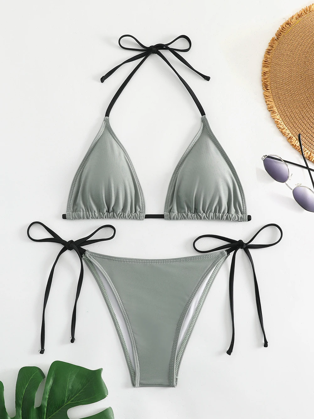 Tanga para mujer de elastano