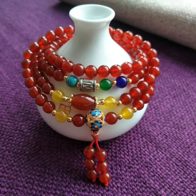 

Sweater Chain Jewelry Agate Bracelet