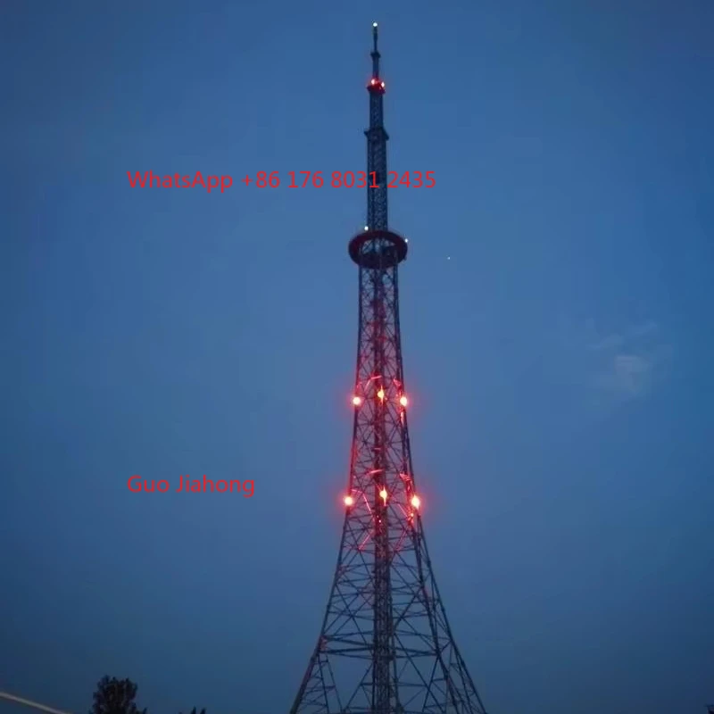 

Medium Intensity Type B Red Obstruction Light ICAO FAA Compliant for Towers and Cranes