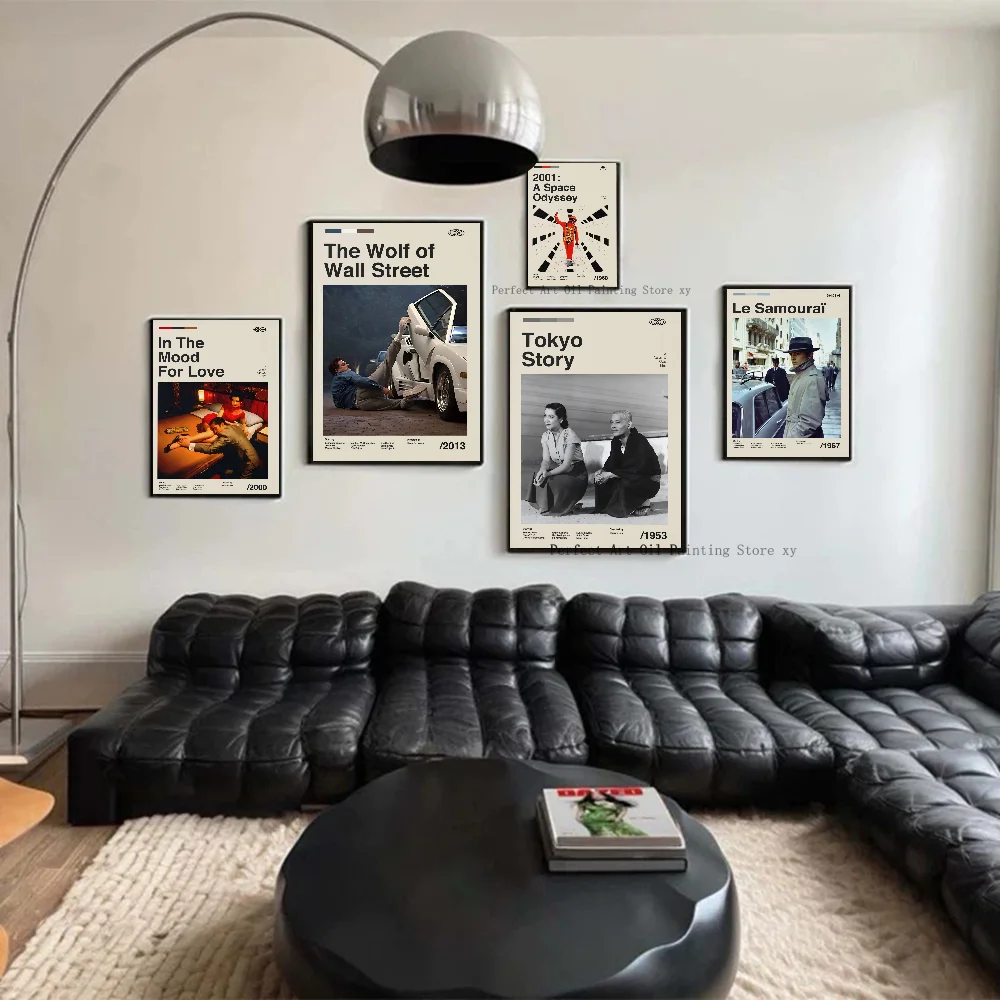 1PC Modern Classic Fashion World Famous Popular Movies Star Poster Paper Print Home Living Room Bedroom Entrance Bar Restaurant