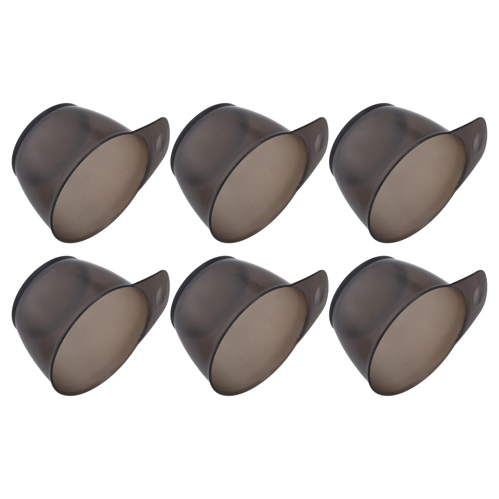 

6Pcs Hair Coloring Bowls Plastic Mixing Tool Kit Stackable Hair Dye Supplies for Salon Home Salon Supplies Single Mixing Bowl