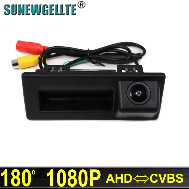 HD 1080P 180 Degree Fisheye Lens Vehicle Car Rear View Camera for Audi A4L VW Teramont C-TREK Touran L Tiguan Tournamen Skoda