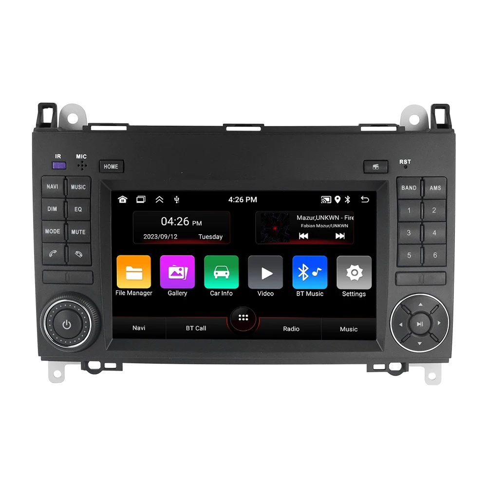 MEKEDE Android Auto Radio Stereo Für Mercedes Benz Sprinter B200 Vito W639 Viano B Klasse W169 W245 W209 Multimedia Player Carplay