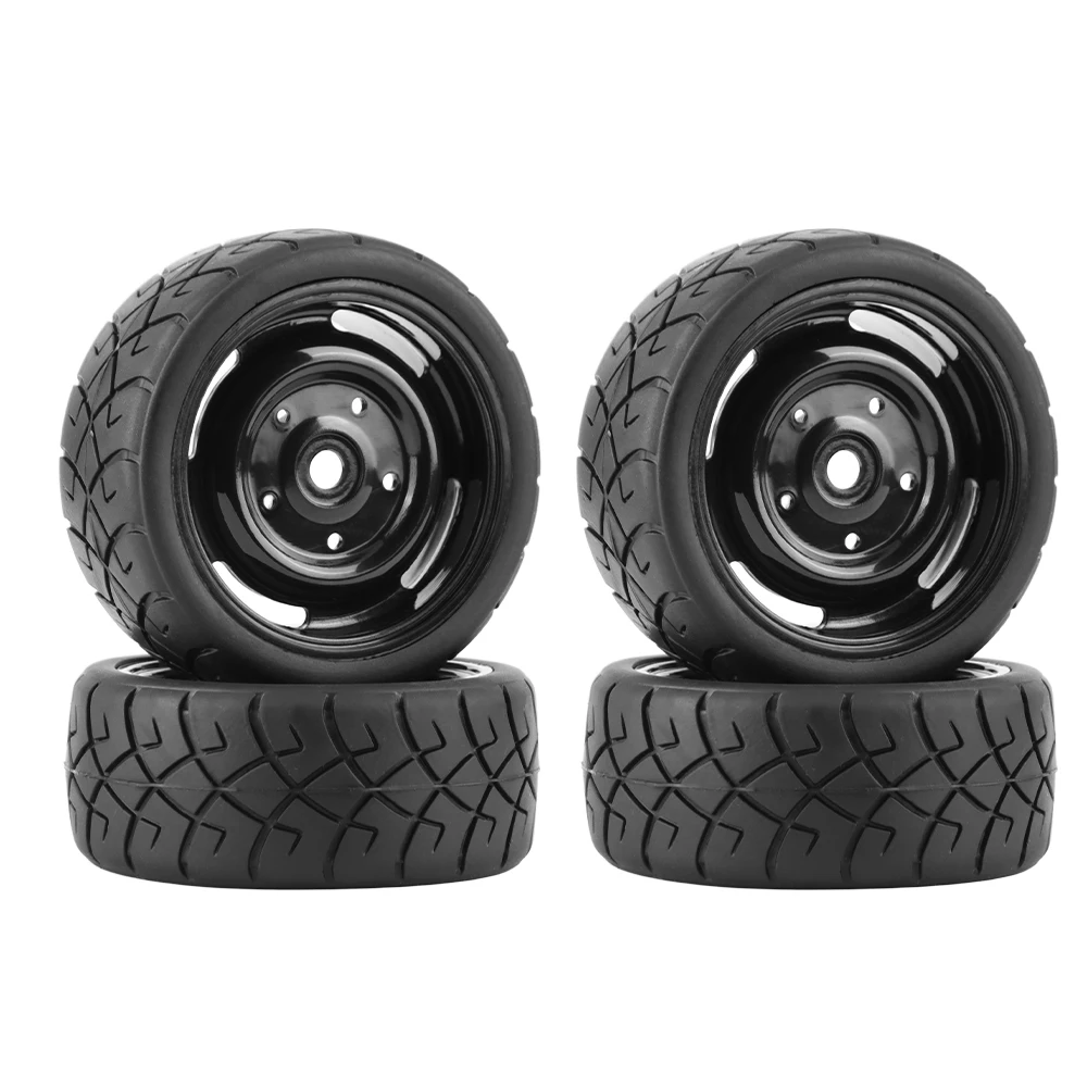 

GLOBACT 1/10 RC On Road Tires OD2.55 12mm Hex for Traxxas 4 Tec 2.0 Tamiya TT01 XV01 Kyosho WR8 Sakura WLtoys HPI