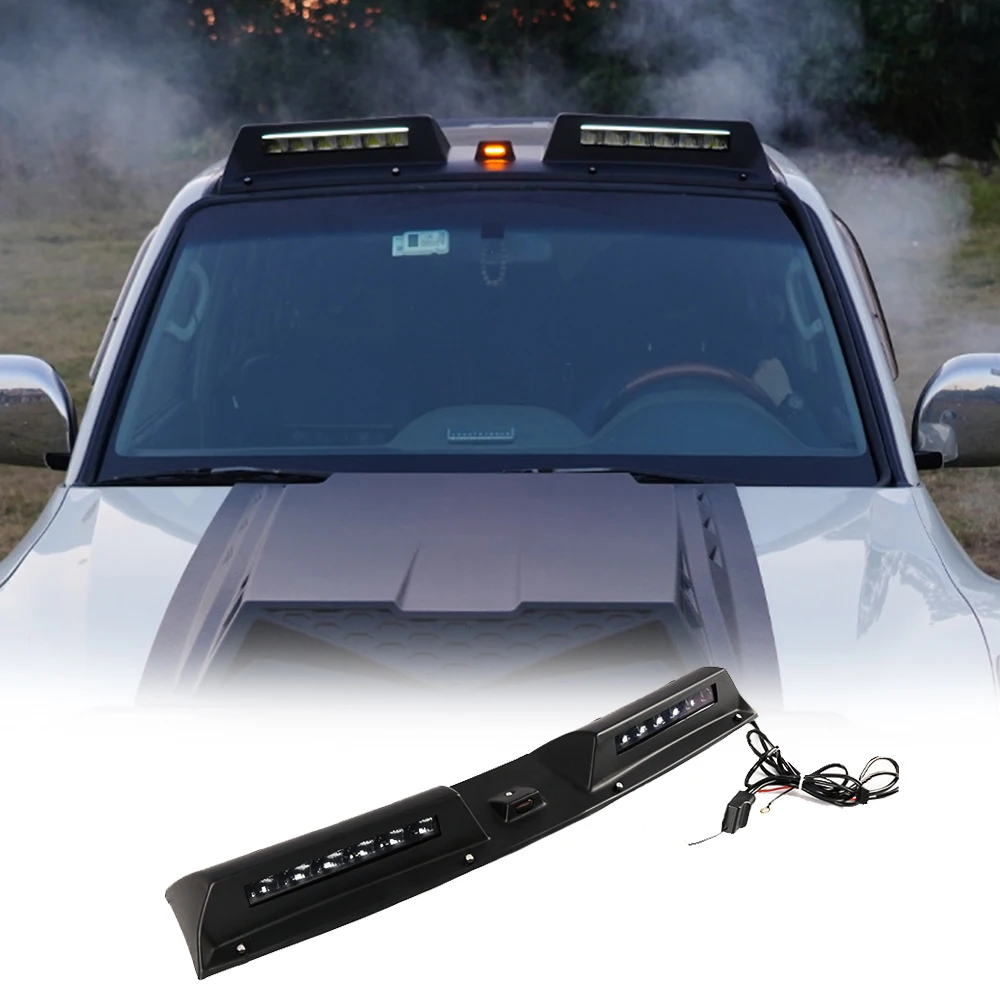 

Top Light Luggage Rack Off-road Adventure Lamp For Mitsubishi PAJERO V97 V93 V77 V75 V73 Roof Led Light Bar