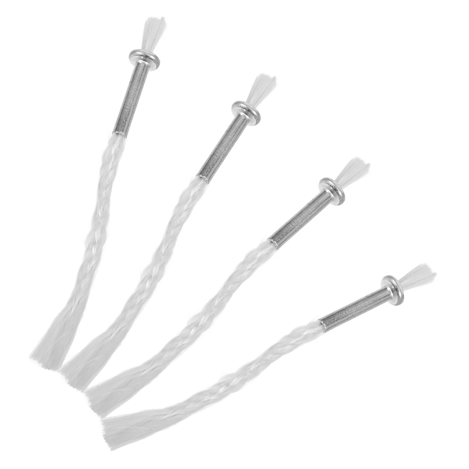 4 Pcs Wick Buddha Lamp Wicks Alcohol Oil Replace Cotton Thread Labs Bulk Burner