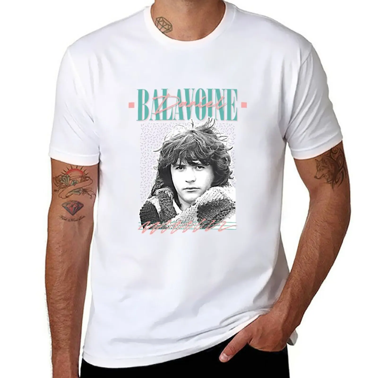 New Daniel Balavoine T-Shirt sweat shirts quick-drying t-shirt summer tops mens funny t shirts