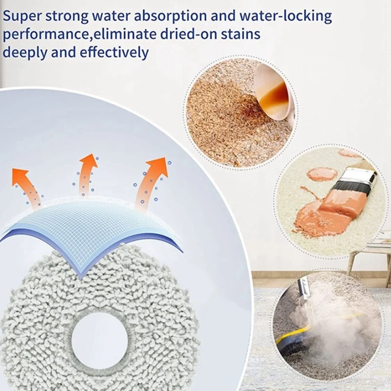 ECOVACS DEEBOT X5 PRO X5 OMNI 진공 청소기용 걸레 천 헤파 필터 메인 사이드 브러시 교체 예비 부품, 19 개