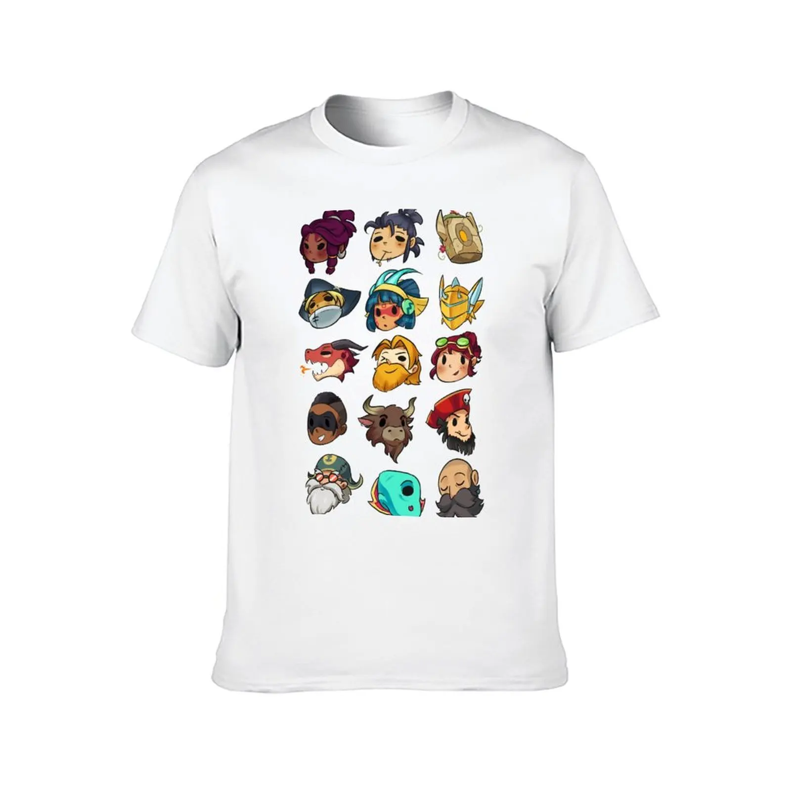 Brawlhalla Legends مجموعة 1 من 2 تي شيرت مضحك تي شيرت الظلام الفكاهة الأسود القطن تي شيرت عادي للرجل حزمة تي شيرت