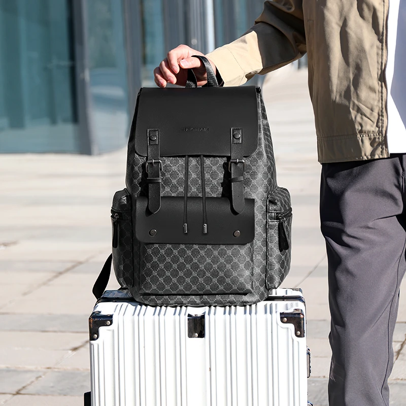 حقائب ظهر مصممة للرجال حقائب ظهر متعددة الوظائف للكمبيوتر المحمول حقيبة مدرسية للسفر والأعمال اليومية حقيبة ظهر نسائية Mochila SAC 01 #3