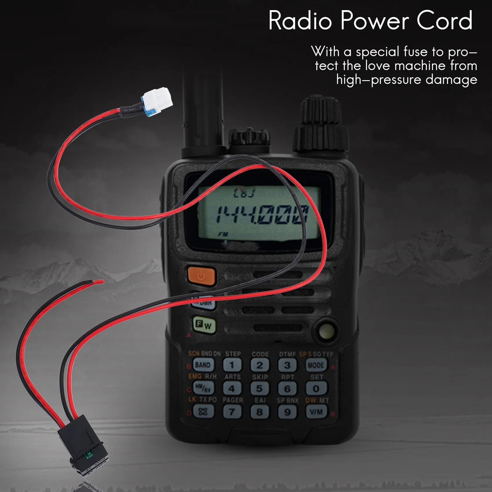 Imagem -05 - Cabo de Alimentação de Rádio para Yaesu Ft450 Ft-991 Ts-480 Icom Ic7000 Ic-7600