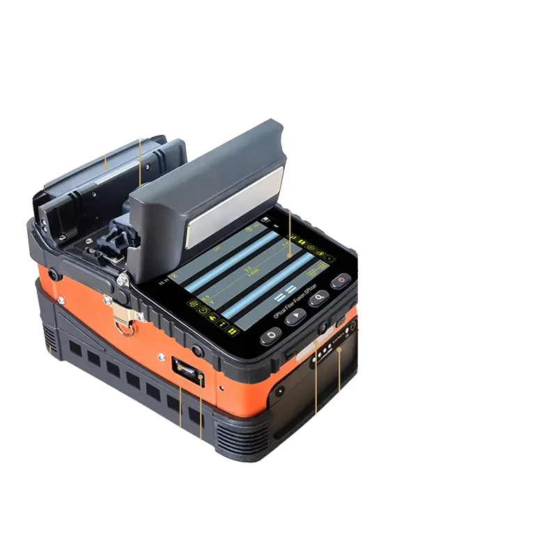 Signal Fire AI-5 Fiber Fusion Splicer Optical Fiber Splicing for FTTH Project Fire Project Optical Fiber