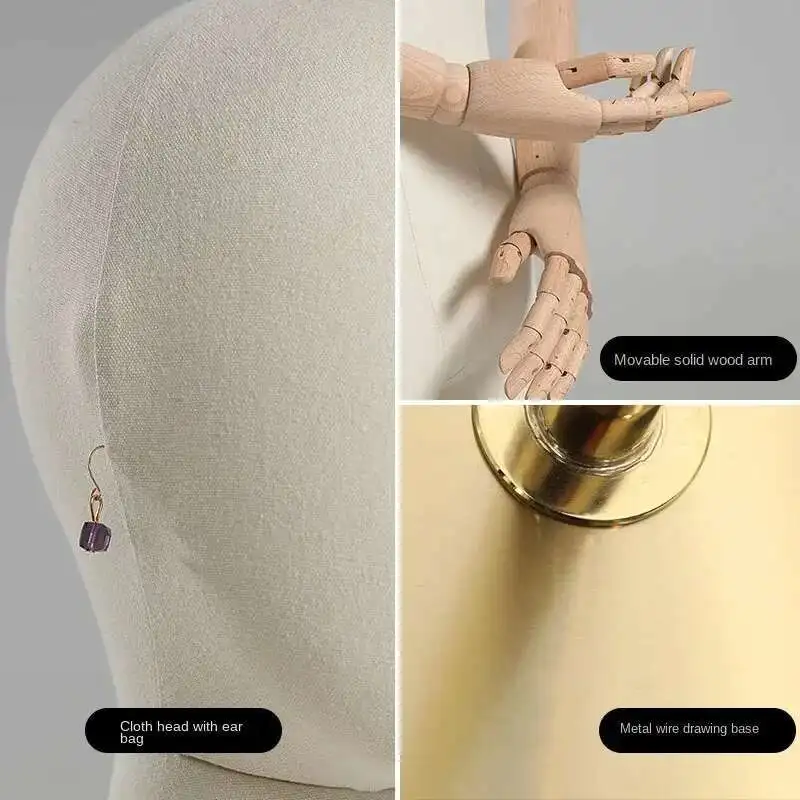 

Манекен средней длины для магазина женской одежды Корейские манекены с металлическим основанием Окно Стенд Коммерческая модель Реквизит M