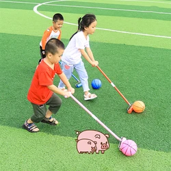 Kids Push Ball Toy Funny Outdoor Games Push Stick Ball Rolling Race Coordination Sensory Parent Child Kindergarten Sports