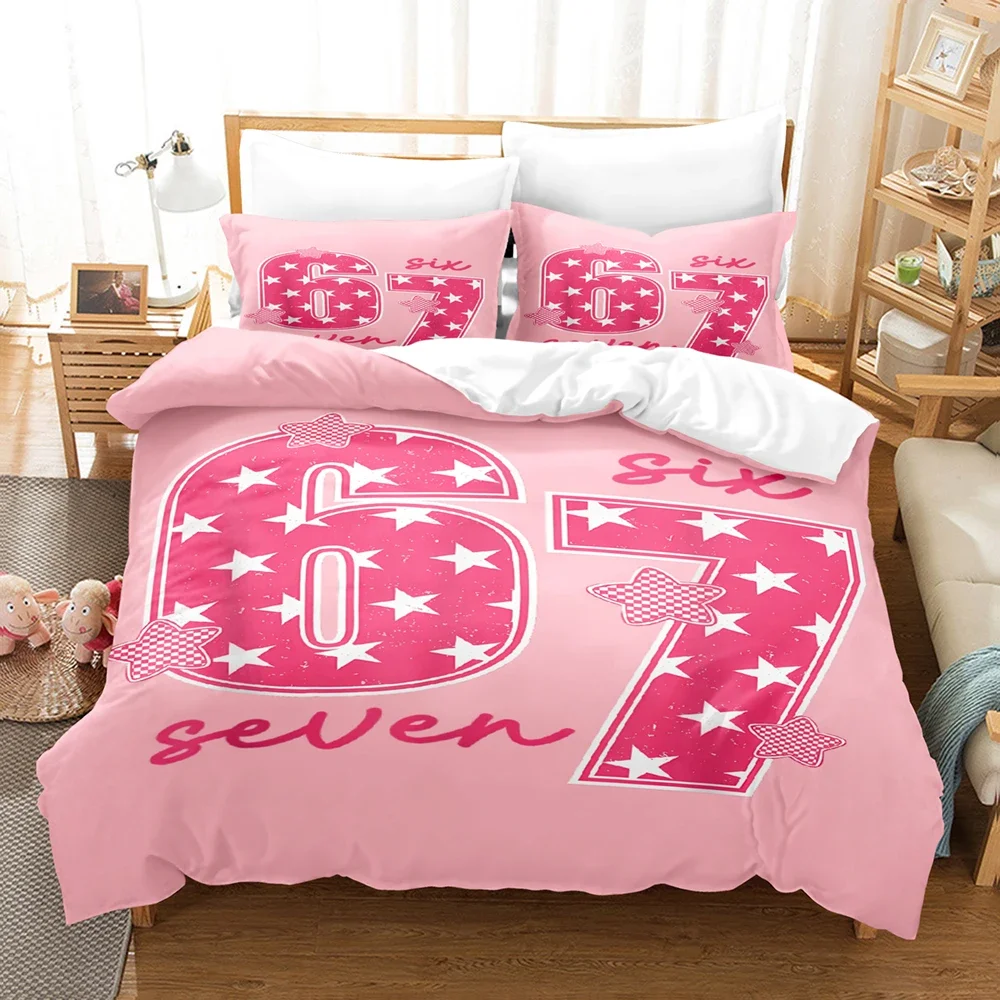 

67 POP Culture 3D Print Duvet Cover Set Modern Style Bedding Set King Queen Twin Size Birthday Gift for Bedroom Decor Soft