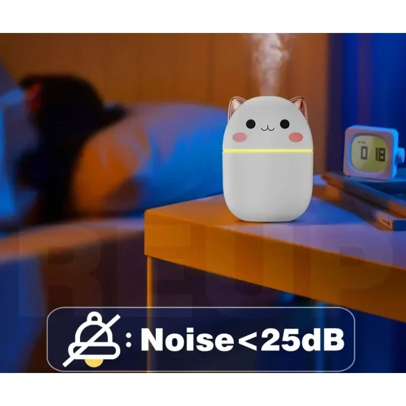 Kitten Humidifier Car Air Humidifier Aromatherapy Humidifier Diffuser Essential Oil Diffuser Home Air Purifier Car Supplies