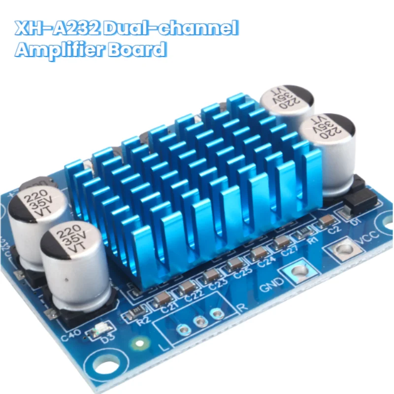 Original Factory Quality TPA3110 Digital Amplifier Board 30W+30W 2.0 Channel, Class D Audio Amp DC 8-26V for Car Desktop Audio