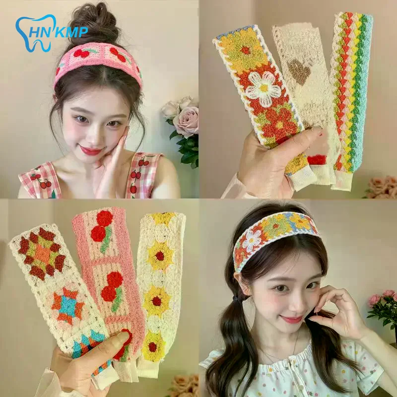 Cozy Knitted Hair Headband for Girls Vintage Style for Daily Comfort and Style