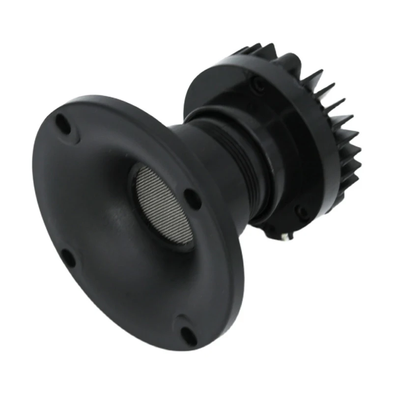New【1PC 3 Inch 80mm Plastic Threaded Mouth Small Size Horn Tweeter 34mm Speaker Repair Accessories For Audio Equipment】