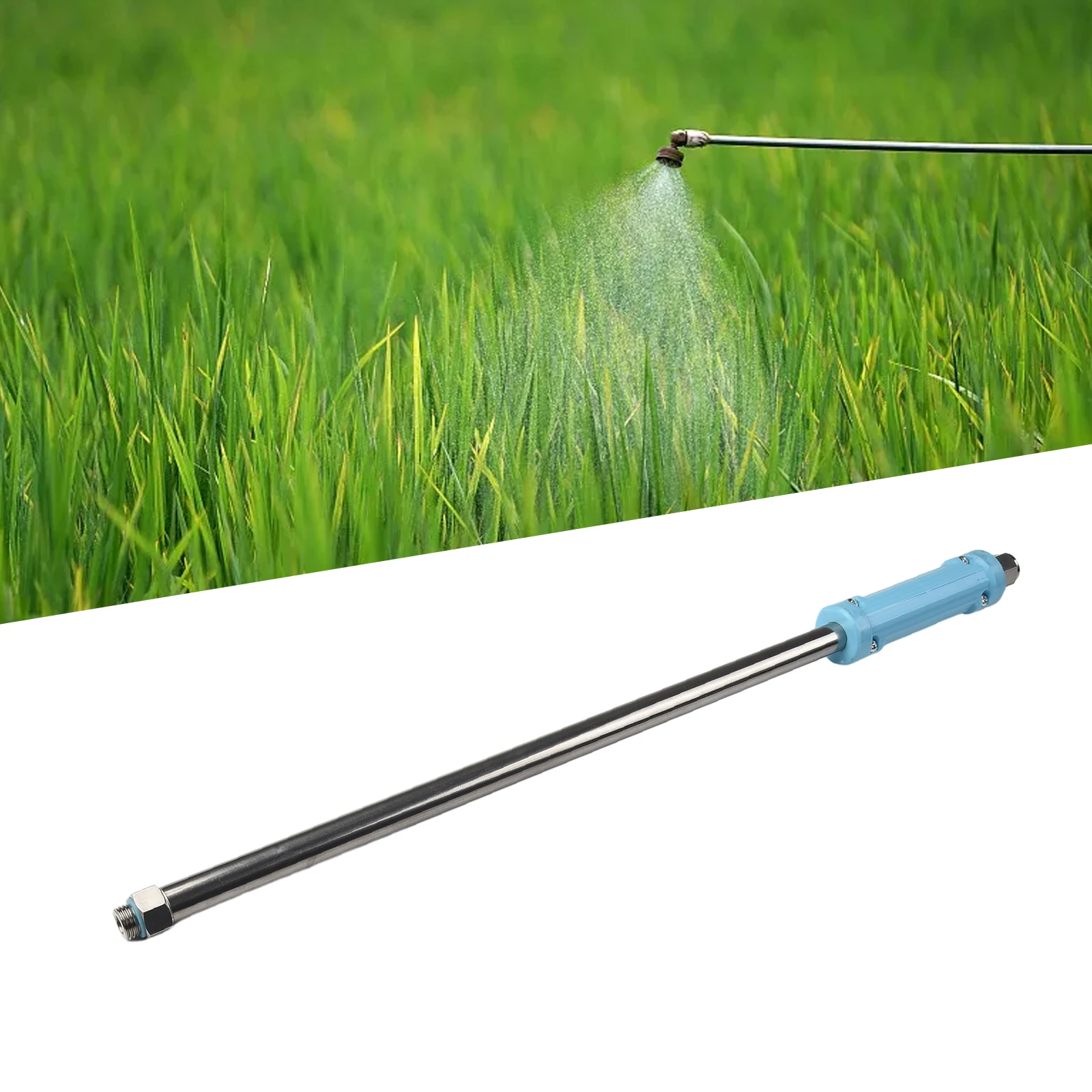Stainless Steel Spray Rod for Agriculture with 14 1 5 Thread Interface Providing Reliable High Pressure Spray Performance