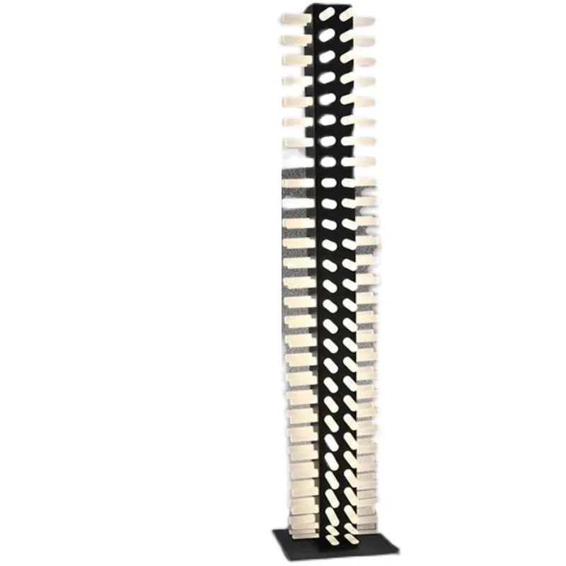 

Nordic minimalist creative retro acrylic decoration living room bedroom villa floor lamp hotel vertical lamp