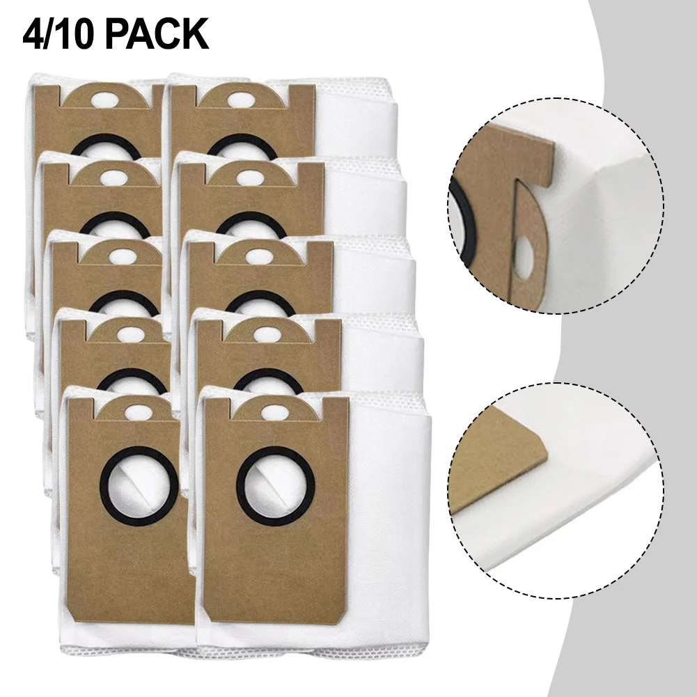 4/10pcs 3L Large Capacity Dust Bags For Teendow D10S D10S MAX Vacuum Parts Dust Bags Replacement Accessories