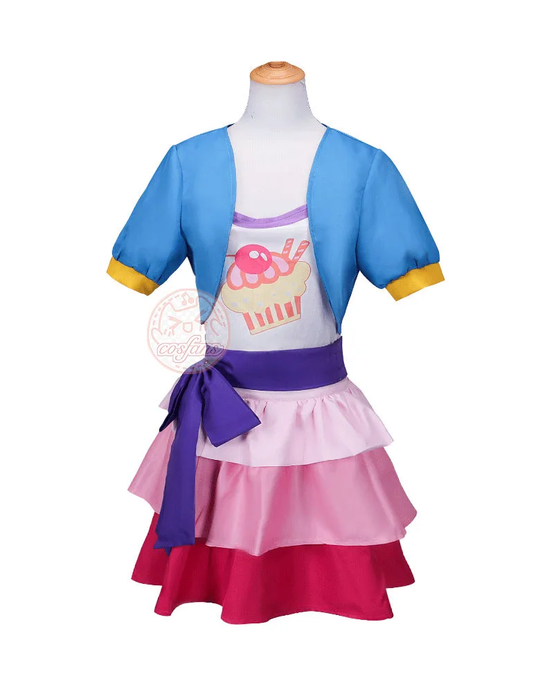 الخنصر فطيرة تأثيري حلي أزياء موحدة البدلة الزي أعلى السترات التنانير اكسسوارات الزي فستان حفلة الهالوين لفتاة