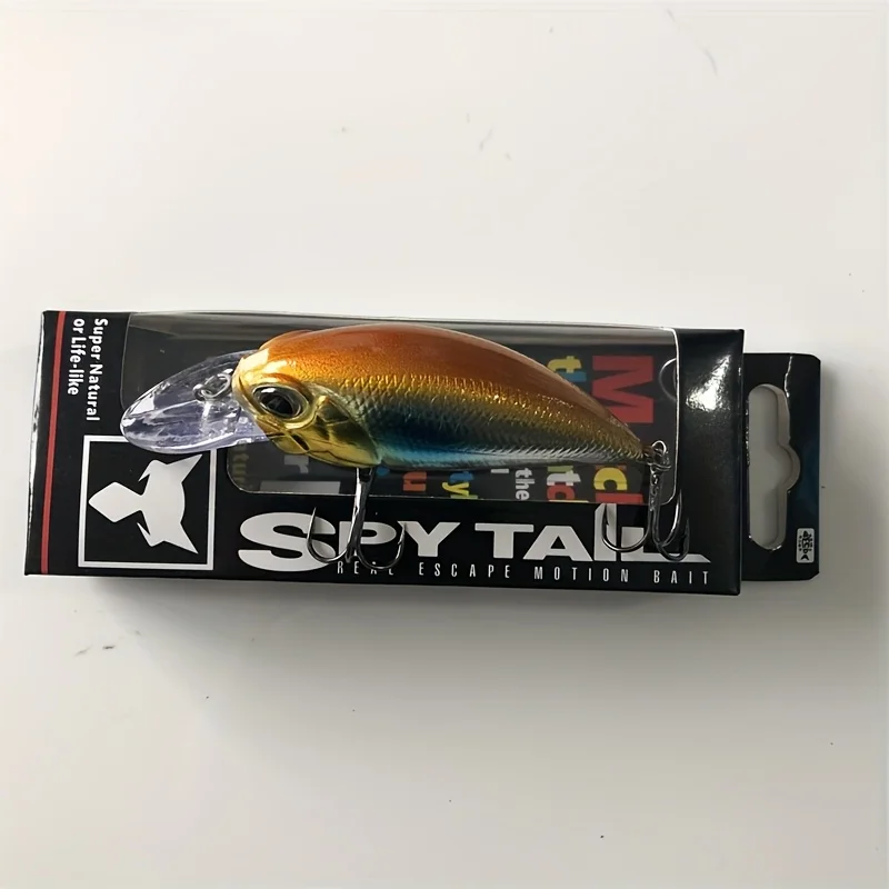 

JACKALLBAIT CB060 Lure Bait Bionic Fish Bait Rock Little Fatty, Freshwater Sea Fishing Water Surface Hook White Bar