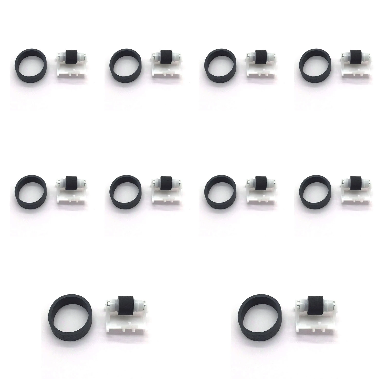 10sets Feed Separation Pickup Roller Rubber Tire For EPSON L4265 L4368 L4263 L4267 L4261 L4266 L4360 L4260 L4367 L4269 L4366