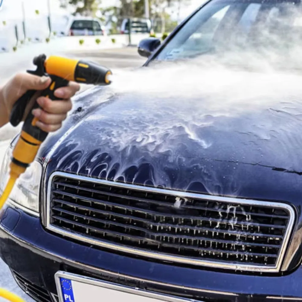 ارتفاع ضغط غسيل السيارات بندقية رذاذ فوهة انبوب ماء عدة السيارات الأنظف إزالة منفضة حديقة الري بندقية رذاذ مجموعة للمركبات