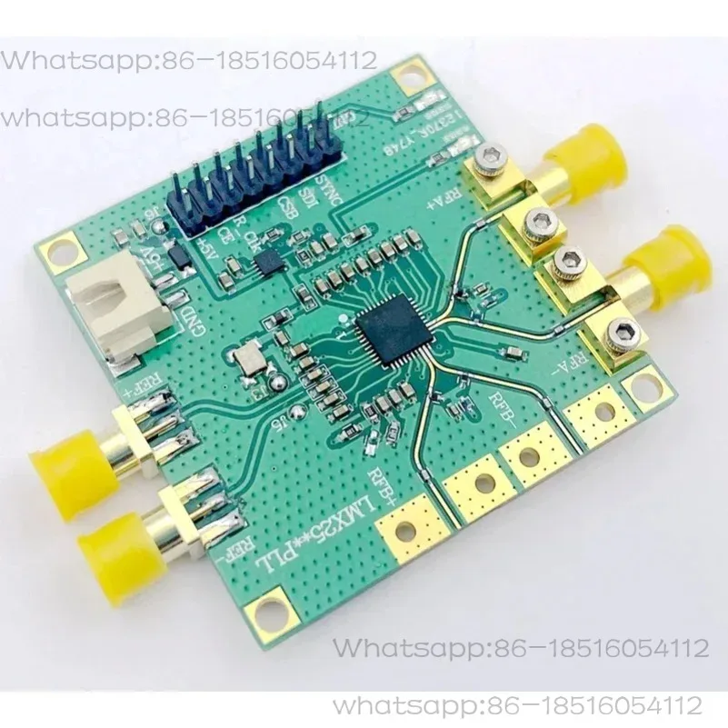 

НОВАЯ LMX2595 V3 10 МГц-19 ГГц PLL Основная плата Высокочастотная фазовая запираемая петля с гнездовым разъемом SMA