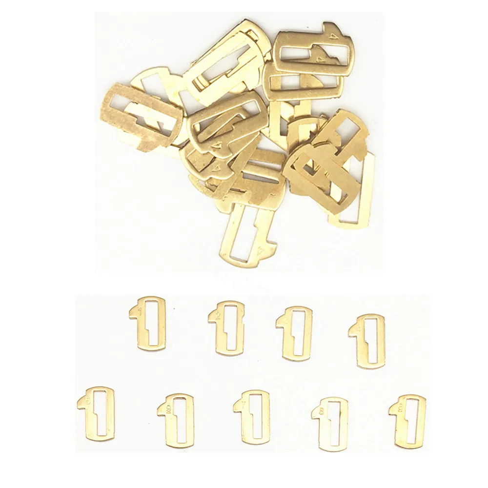 High Quality Lock Wafer HU43 Key Repair Kits Accessory HU43 Car Lock Reed Locking Plate Lock Wafer For Opel KEY LOCK