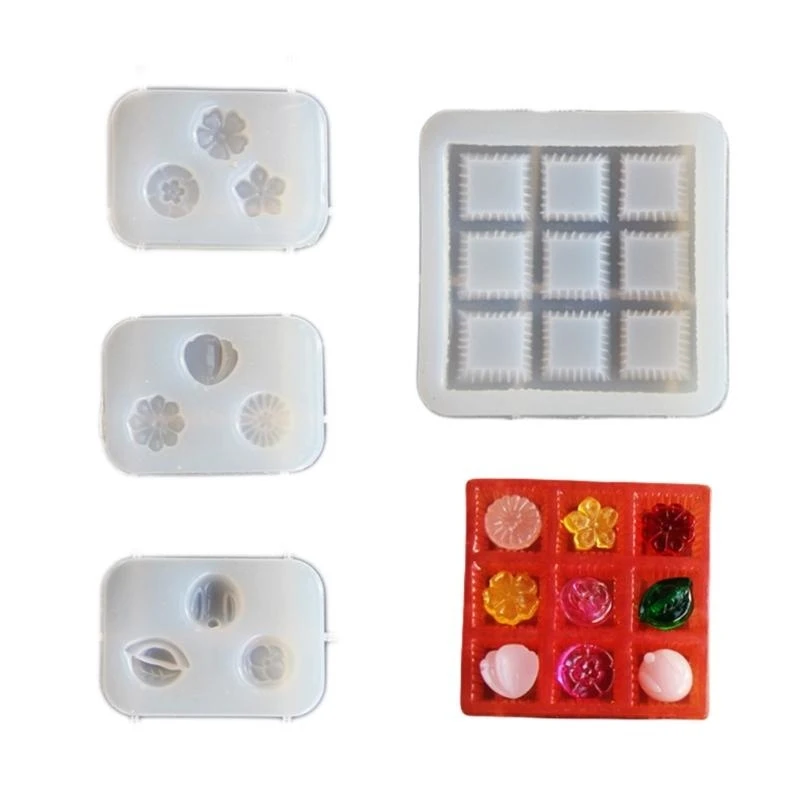 Creative Silicone Molds For DIY Miniature Pastry Storage Box And Art Projects