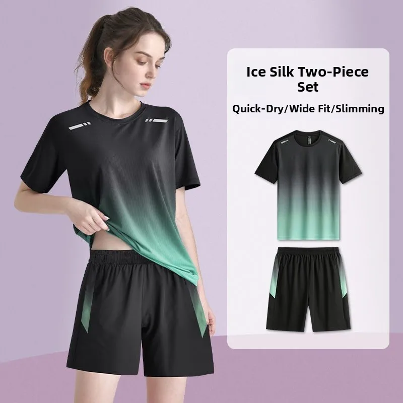 

Summer Men's Fitn Sports Wear Tracksuit Women Running Training Sweat Suit Baskeall Game Pants Comfortable Breathable Loose Fit