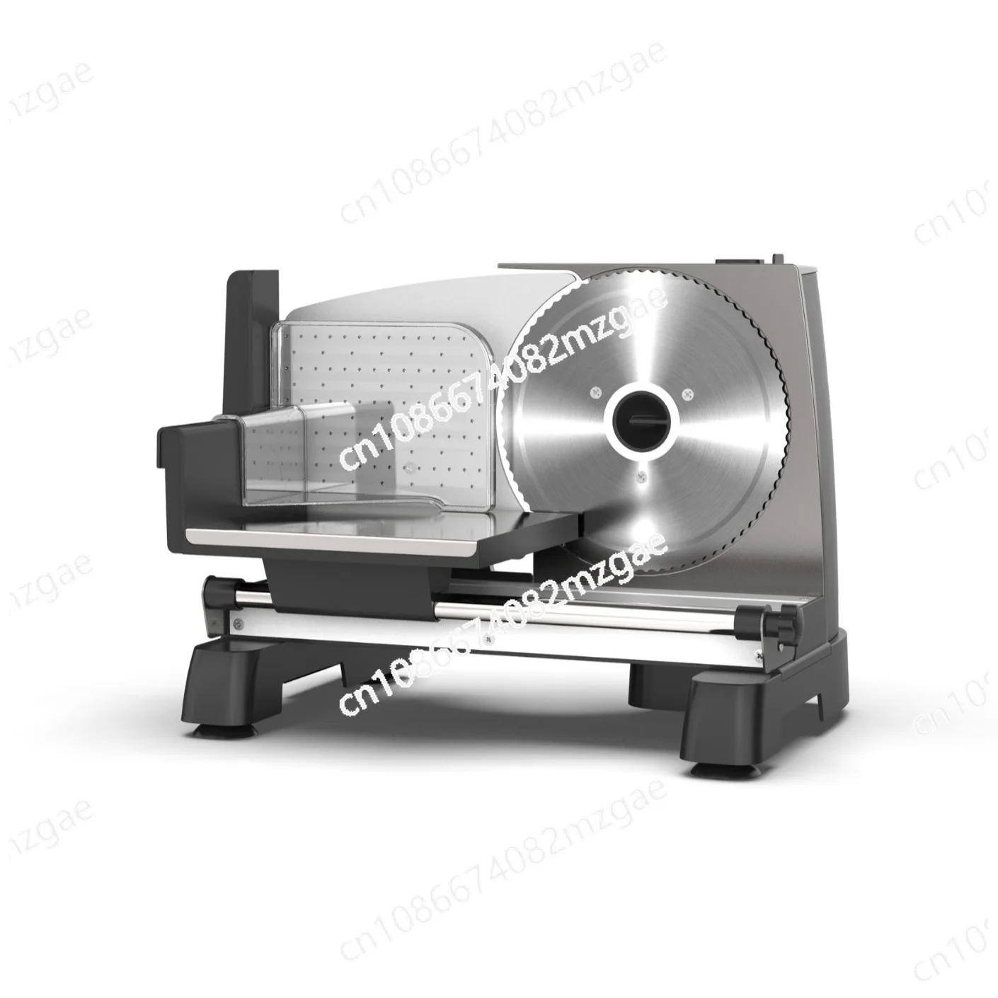 Arch bridge electric meat cutter Desktop household meat planer Semi-automatic small bread slicer