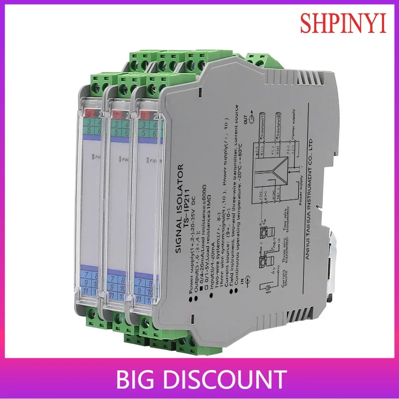 

Взрывозащищенный изолятор тока серии TS-IP | Выход 4–20 мА для опасных зон | Сертифицированная изоляция 3000 В. | Промышленный гр