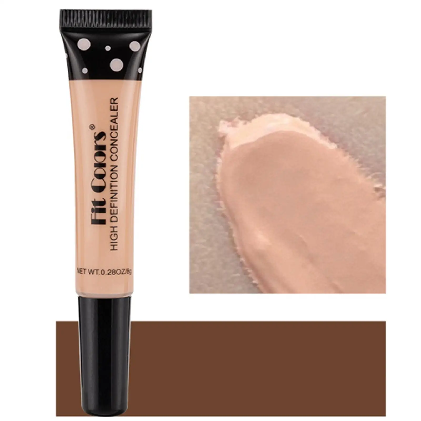 8 Color Concealer Repairing Nourishing Liquid Foundation Circles Face Tube Dark Acne Liquid Covering Makeup Concealer Base P2y8