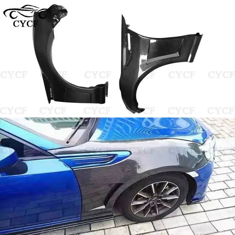 

Подходит для Toyota 2012-2019 GT86 Subaru BRZ ZN6 ZC6 ZD6, передний бампер автомобиля из углеродного волокна, боковая юбка, вентиляционное отверстие, крышка крыла, отделка Bo