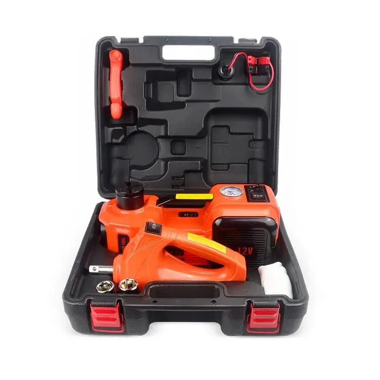 12V 3/5T Multifunctional Electric Hydraulic Portable Lifting Tool Kit Car Repair Power Wrenches and Jacks Set