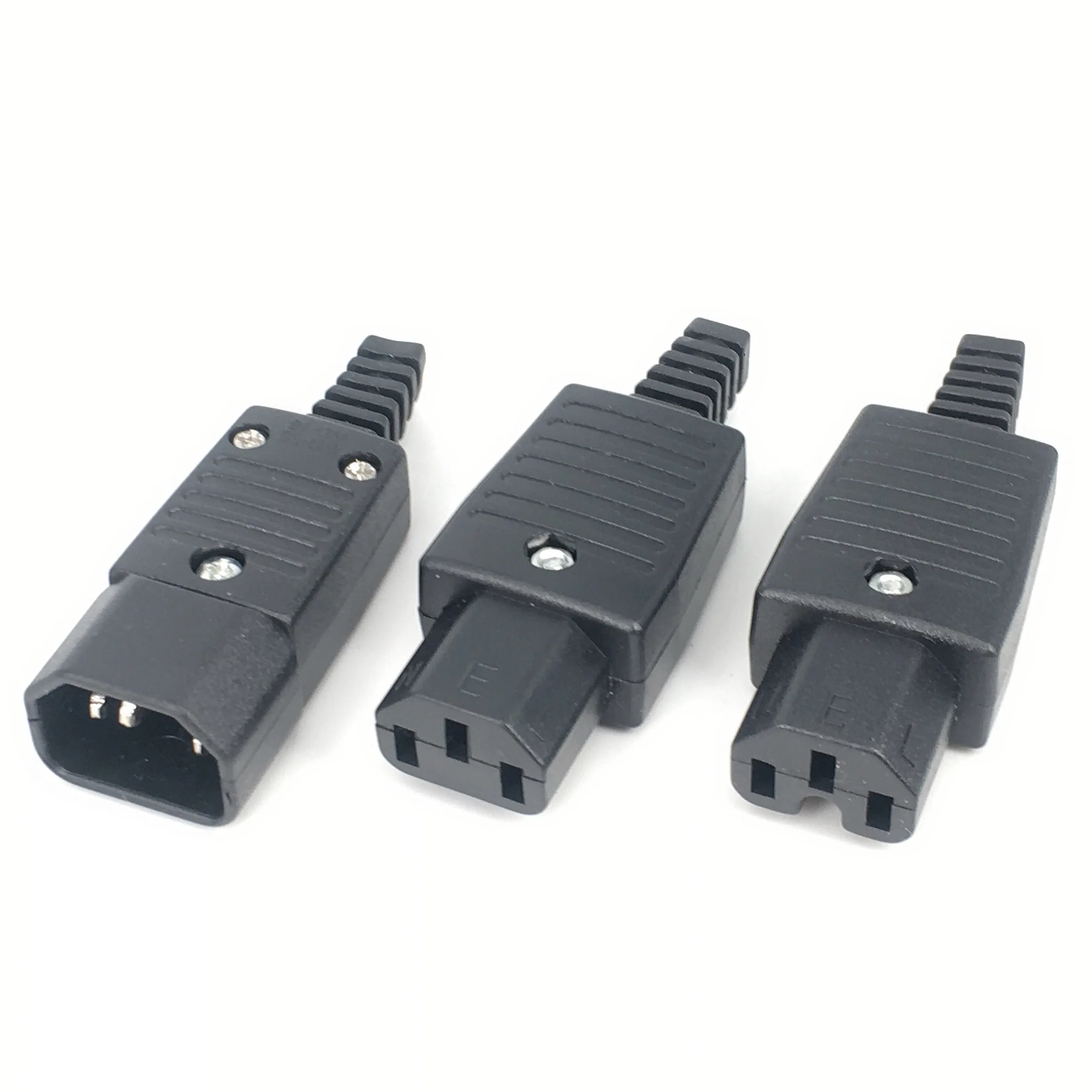 IEC320 C14 C15 AC PDU/UPS przewodowa gniazdo zasilania kabel montażowy instalacja gniazdo panelu elektrycznego gniazdo AC 250V 10A