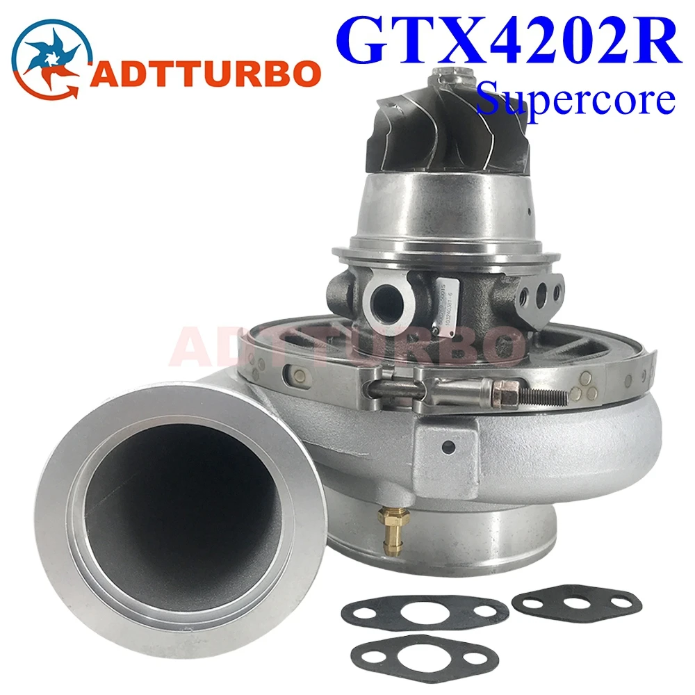 

GEN 2 GTX4202R 76mm GTX-Series Supercore Turbocharger Performance Turbine 525-1120 HP 2.0L-7.0L Ceramic Dual Ball Bearing