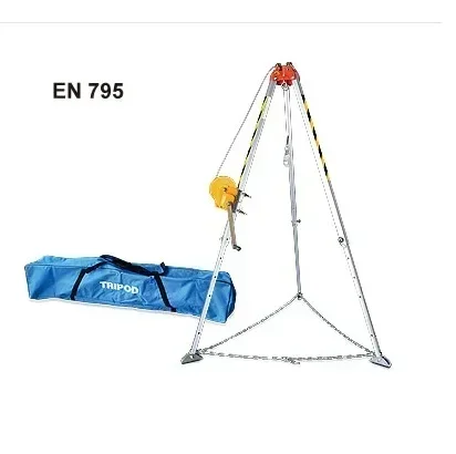 

Wholesale rescue tripod confined space fallen protection safety rescue tripods with hand winch
