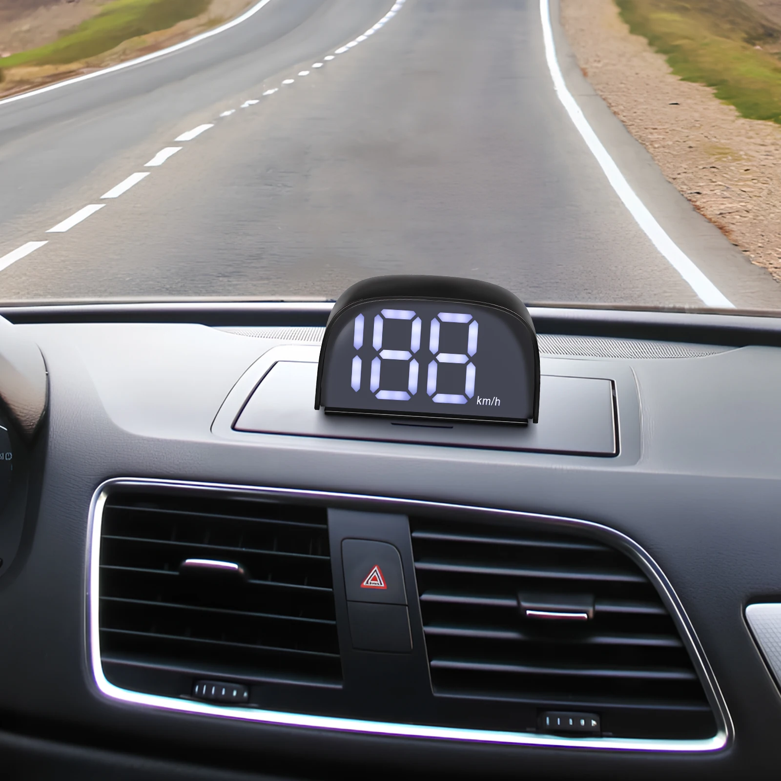 

Universal Car Speedometer Digital Dashboard Display Auto Speedometer For Car Trucks Plug Play Easy Installation Adjustable