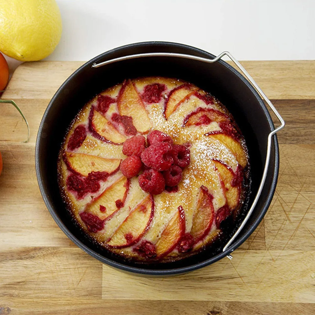 

6Pcs Air Fryer Accessories Baking Supplies Grill Kit Nonstick Thick Honeycomb Pan Household Frying Pot Kitchen Tools