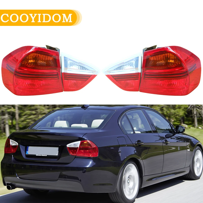 

Для BMW 3 серии E90 2005 2006 2007 2008 Автомобильный задний фонарь заднего хода стоп-сигнал указатель поворота аксессуары без лампочек